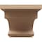 Ekena Millwork 12"W x 24"D x 12"H Wide Alma Rough Cedar Woodgrain TimberThane Corbel, Primed Tan CORUR12X24X12ALMRCPR - alternate 3
